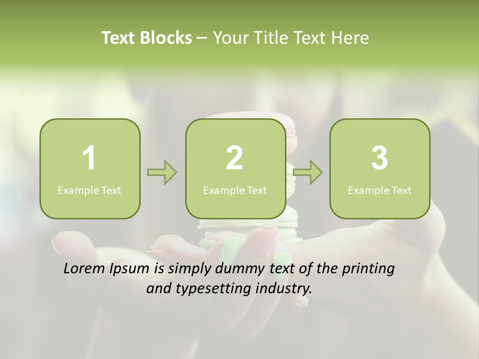 Luxury Hair Home Baked PowerPoint Template