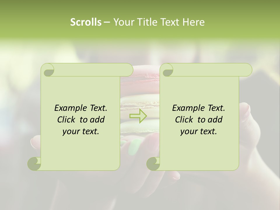 Luxury Hair Home Baked PowerPoint Template
