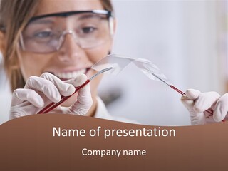 Research Piece Scientist PowerPoint Template