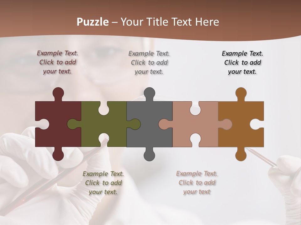 Research Piece Scientist PowerPoint Template