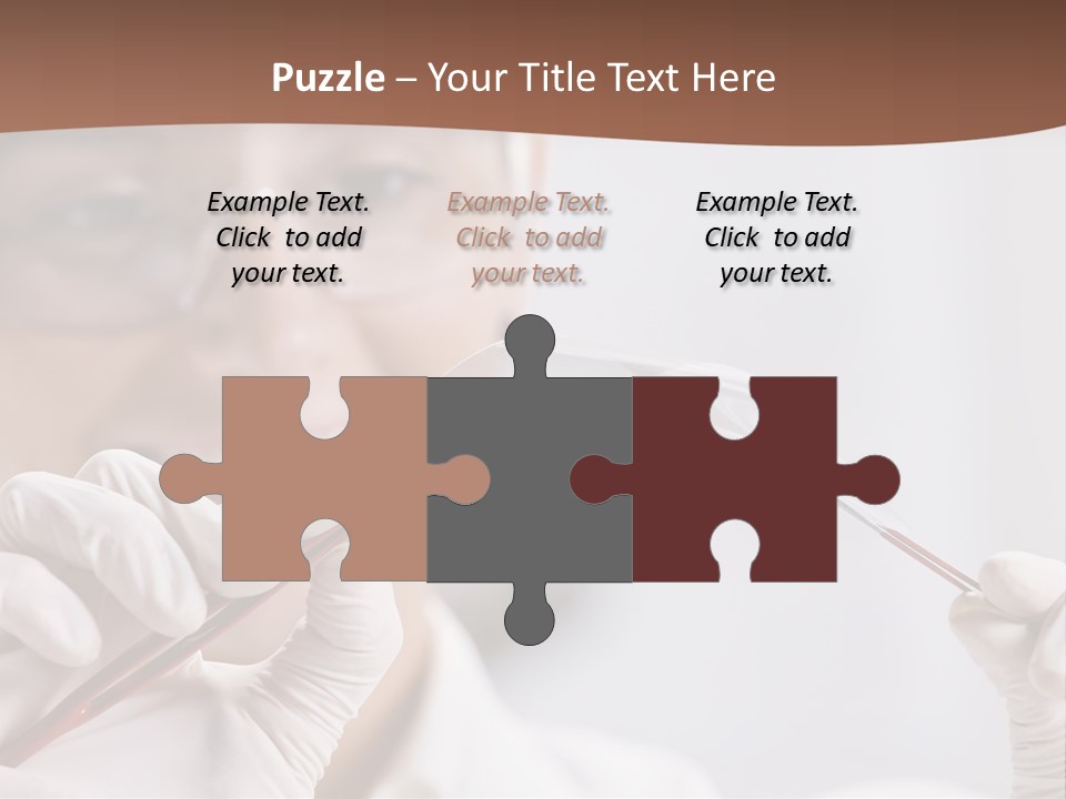 Research Piece Scientist PowerPoint Template