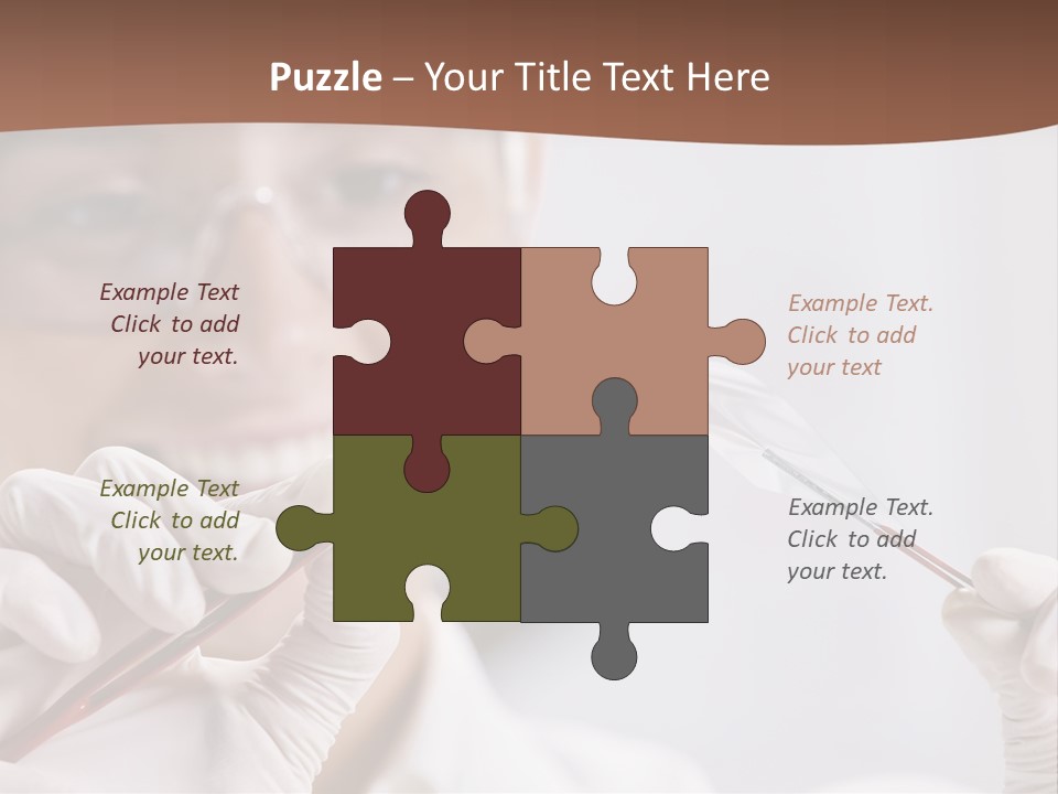 Research Piece Scientist PowerPoint Template