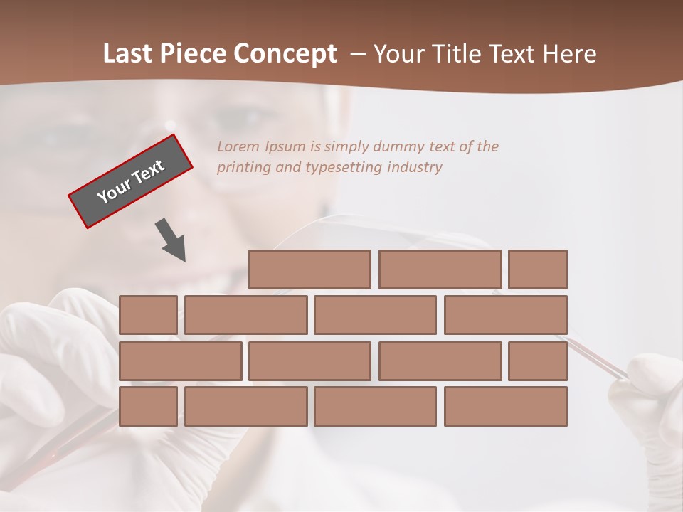 Research Piece Scientist PowerPoint Template