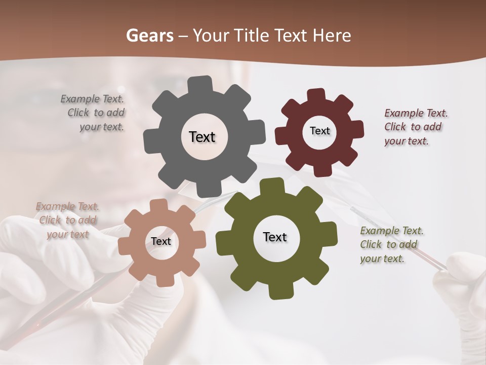 Research Piece Scientist PowerPoint Template