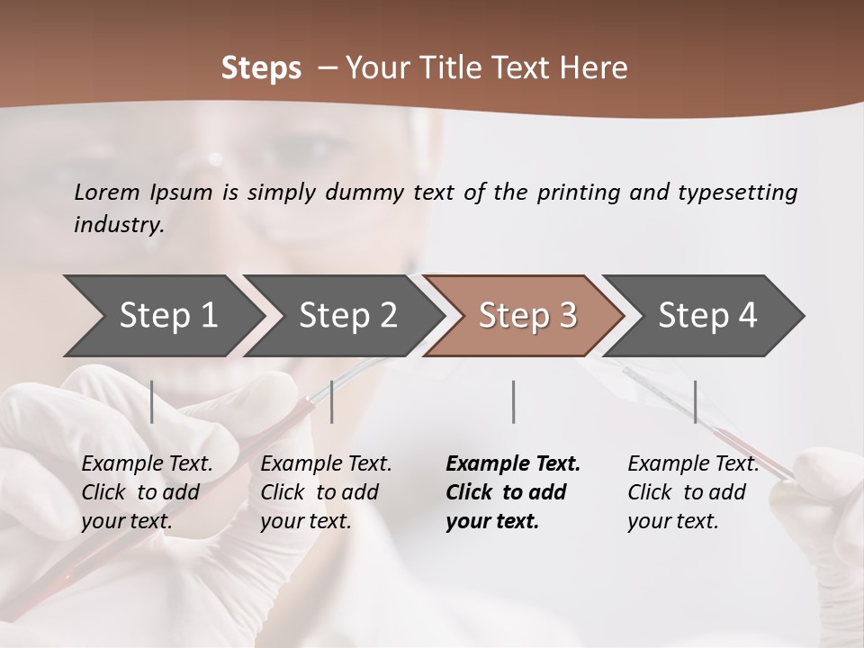 Research Piece Scientist PowerPoint Template