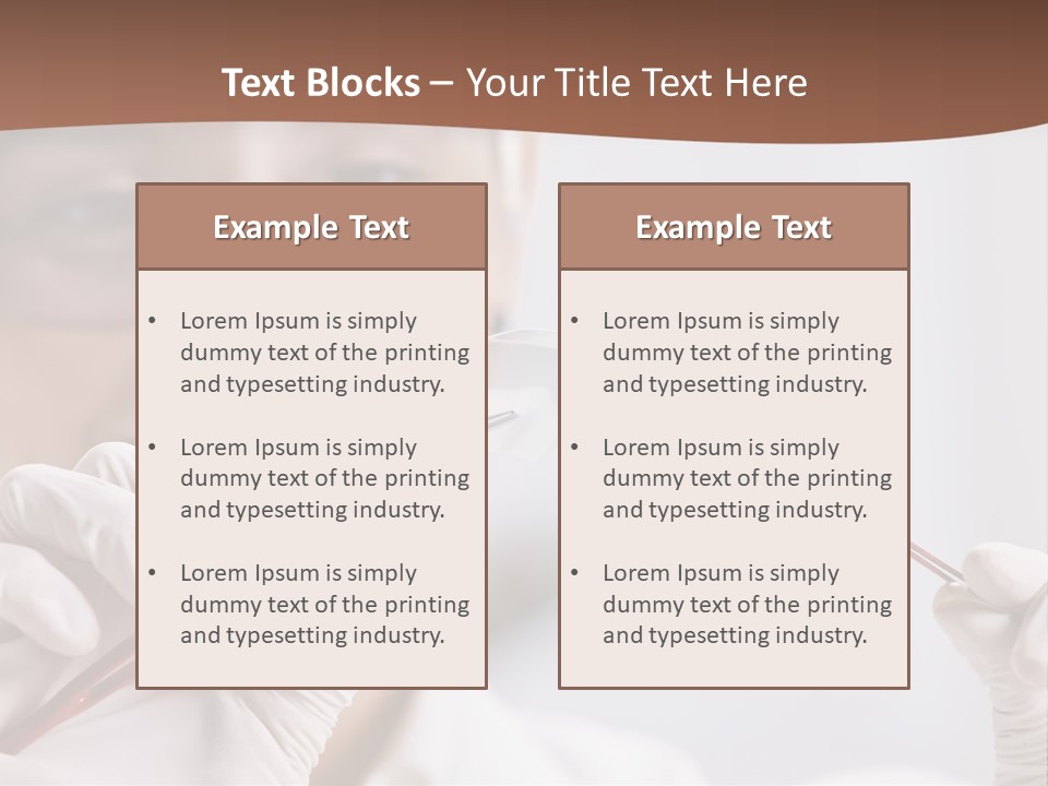 Research Piece Scientist PowerPoint Template