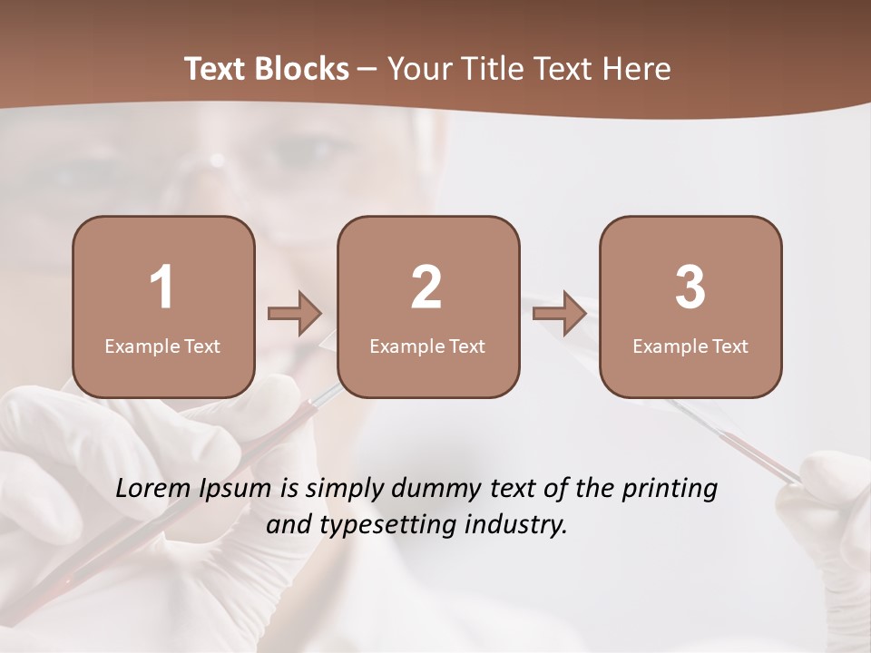 Research Piece Scientist PowerPoint Template