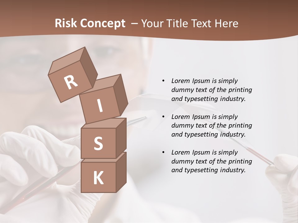 Research Piece Scientist PowerPoint Template