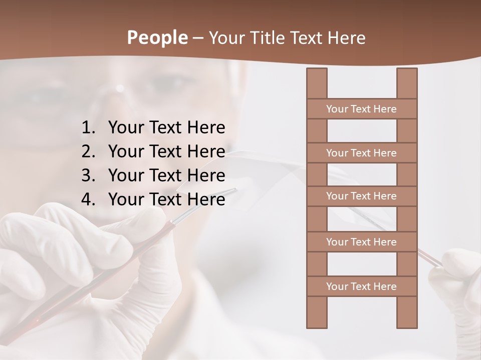 Research Piece Scientist PowerPoint Template