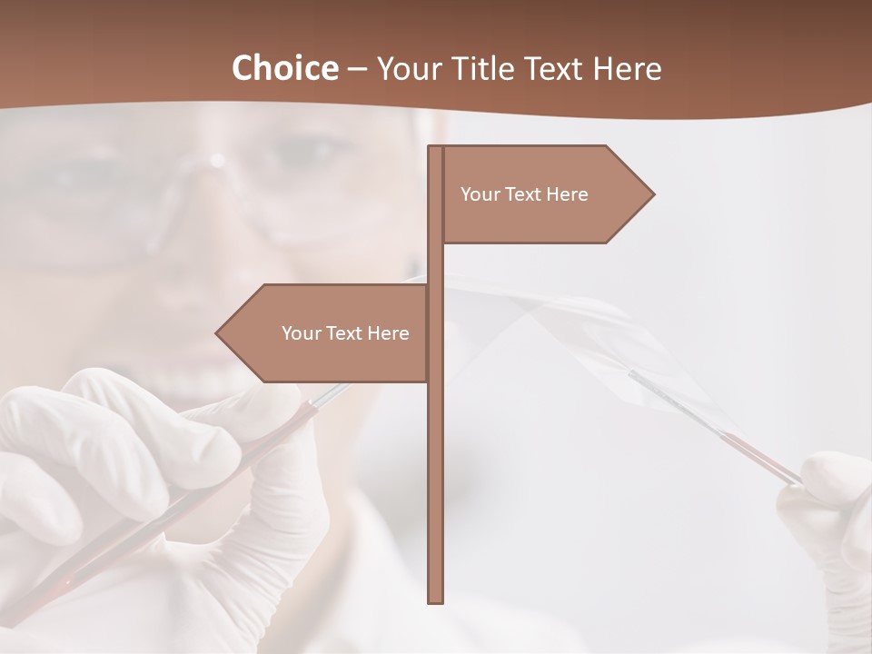 Research Piece Scientist PowerPoint Template