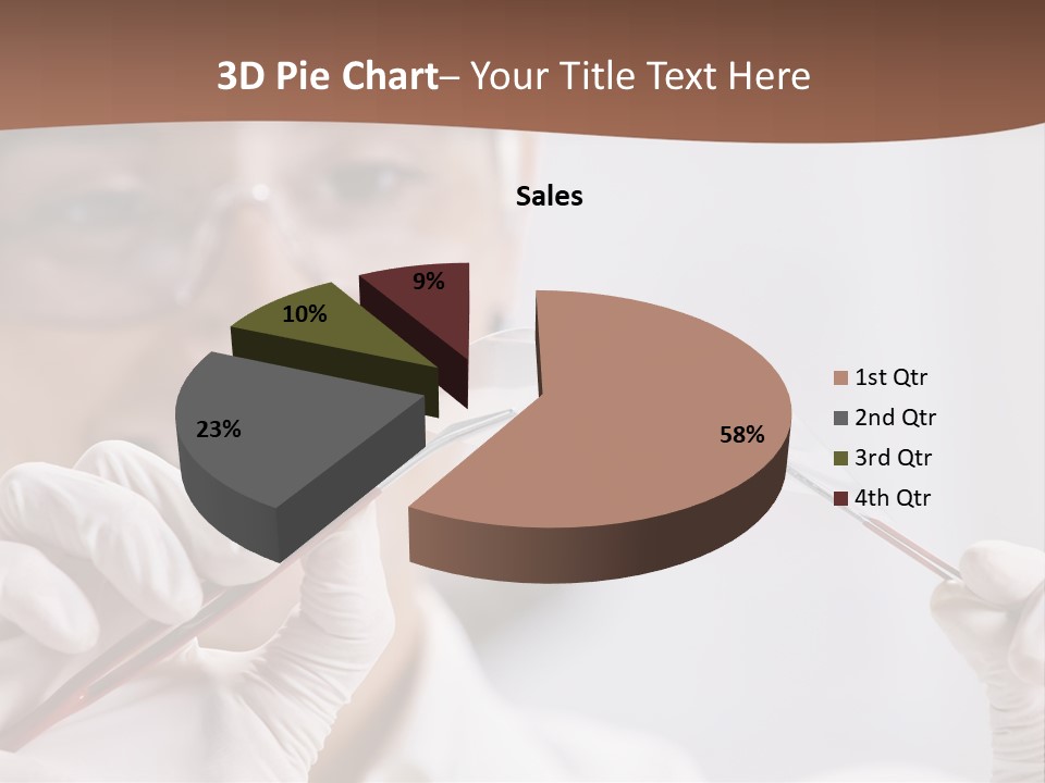 Research Piece Scientist PowerPoint Template