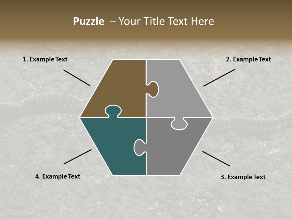Processionary Pine Forest PowerPoint Template