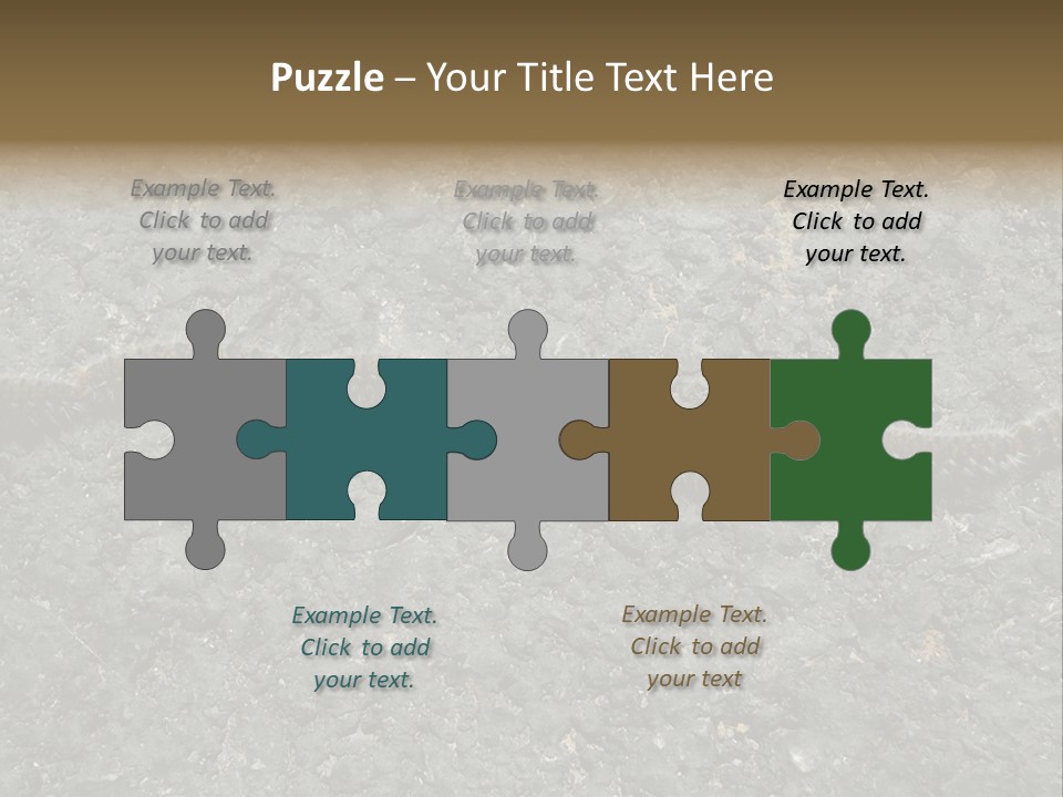 Processionary Pine Forest PowerPoint Template