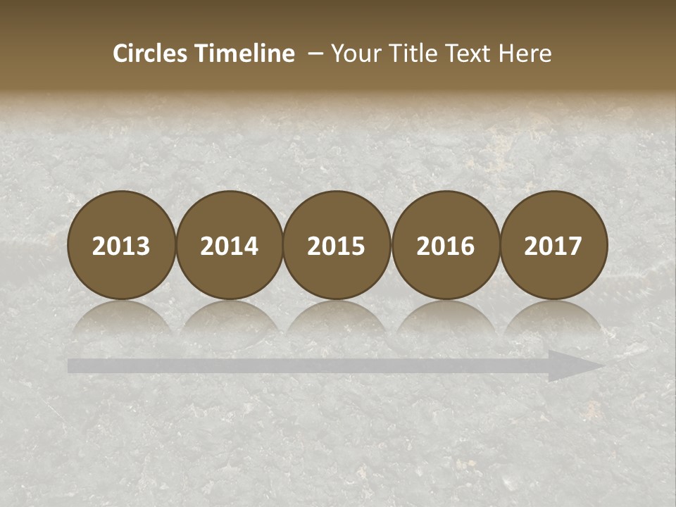 Processionary Pine Forest PowerPoint Template