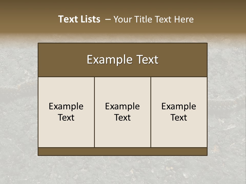 Processionary Pine Forest PowerPoint Template