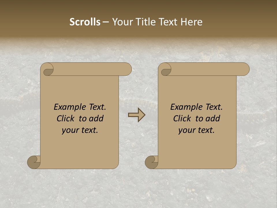 Processionary Pine Forest PowerPoint Template