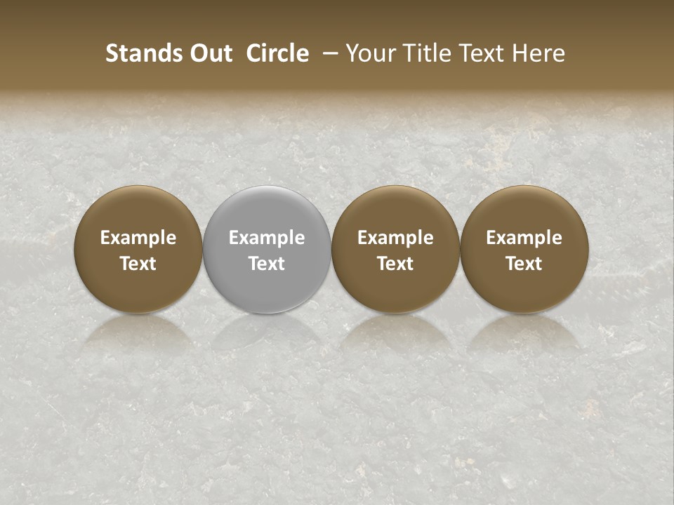 Processionary Pine Forest PowerPoint Template