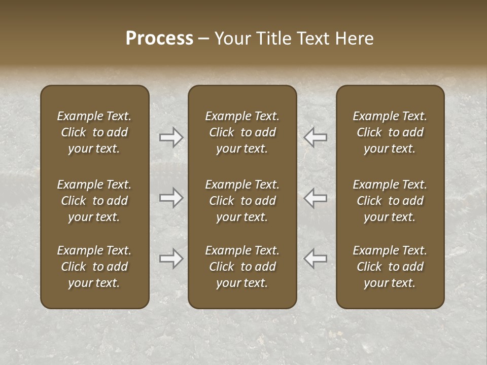 Processionary Pine Forest PowerPoint Template