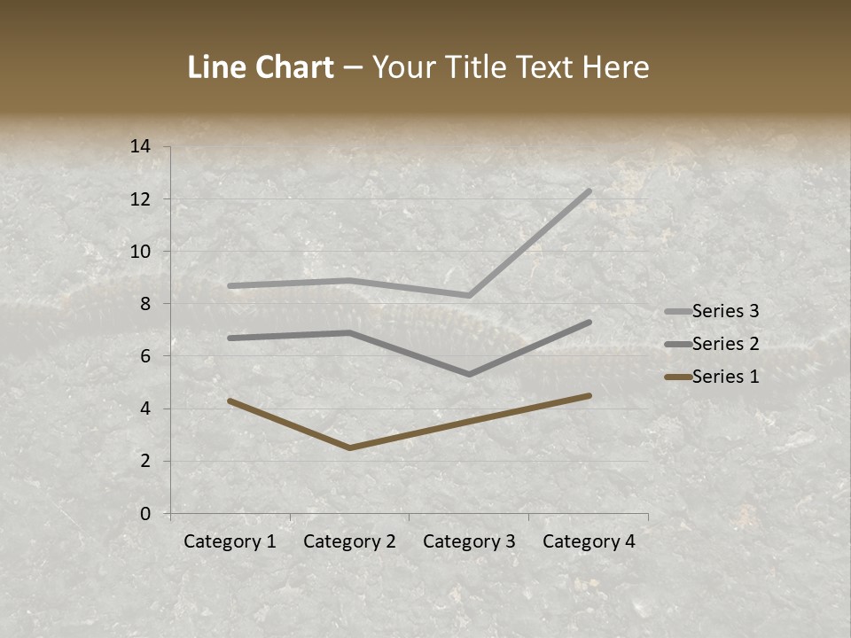 Processionary Pine Forest PowerPoint Template