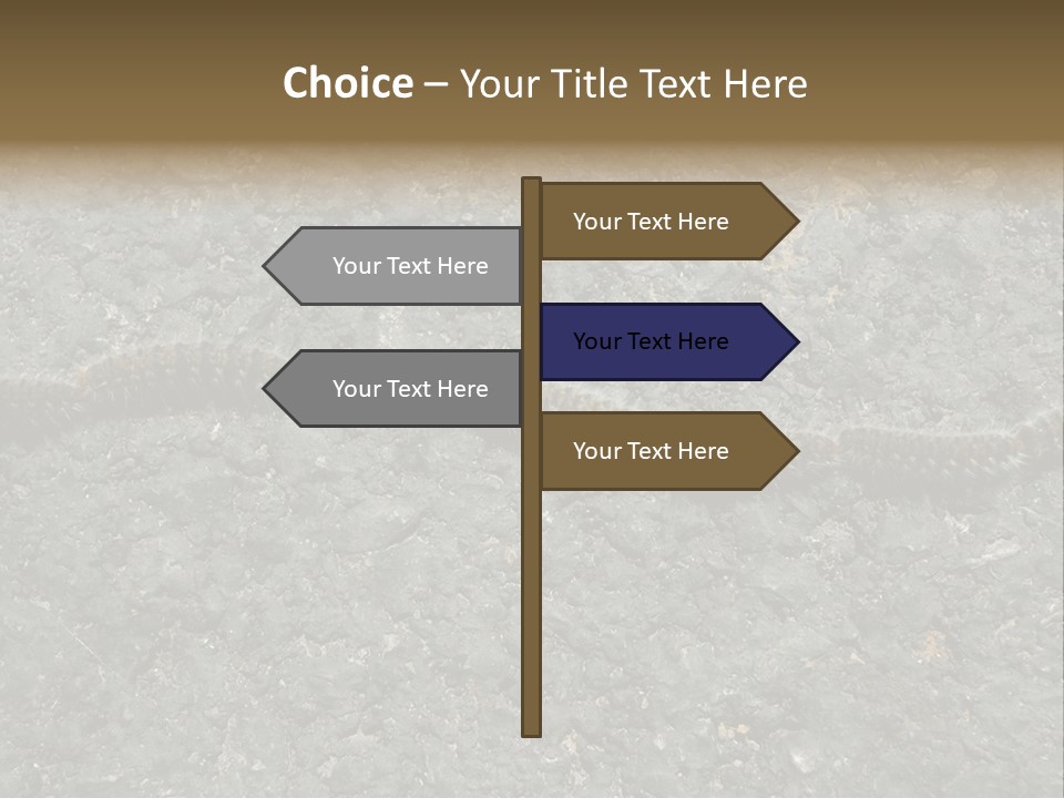 Processionary Pine Forest PowerPoint Template