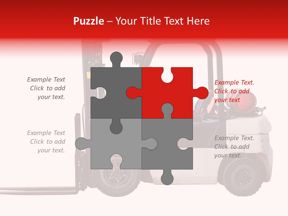 Equipment Machine Nobody PowerPoint Template