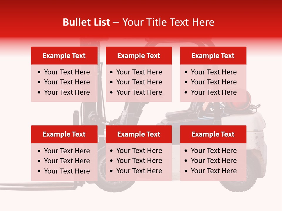 Equipment Machine Nobody PowerPoint Template