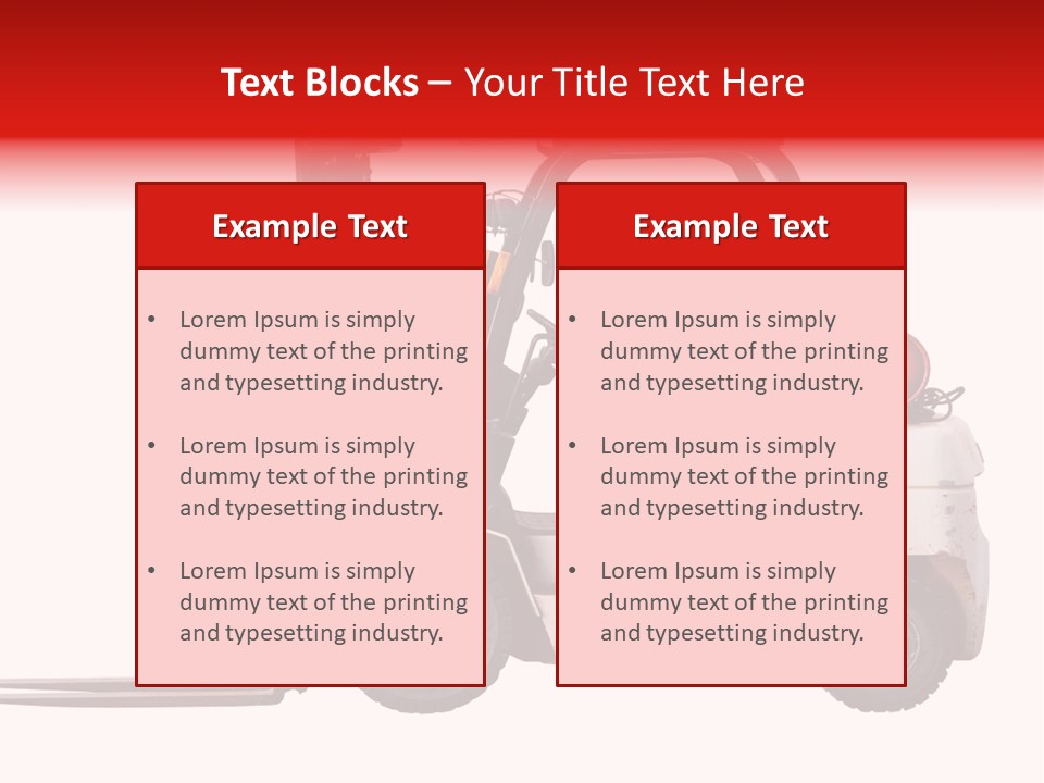Equipment Machine Nobody PowerPoint Template