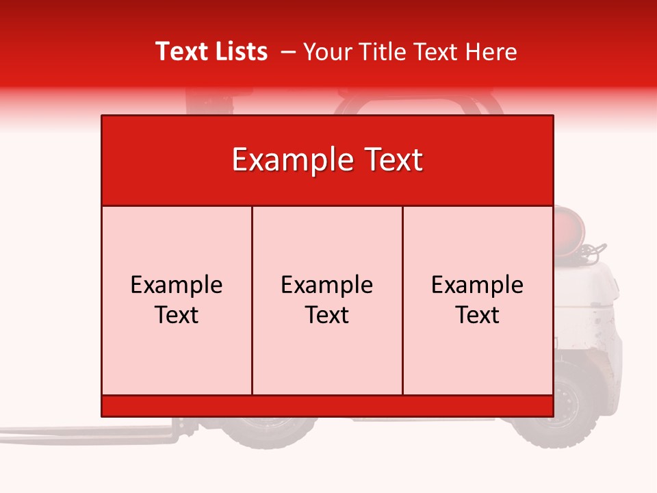 Equipment Machine Nobody PowerPoint Template