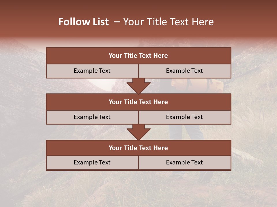 Explore Landscape View PowerPoint Template