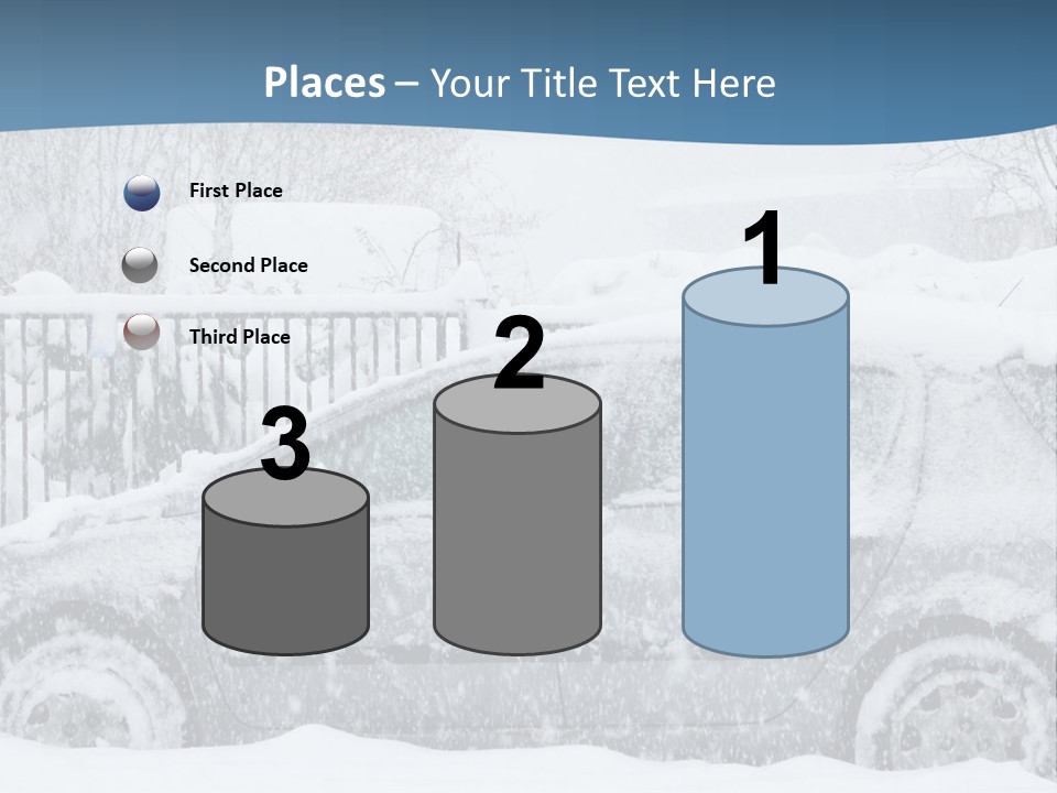 Season Climate Snowstorm PowerPoint Template