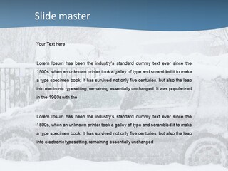 Season Climate Snowstorm PowerPoint Template