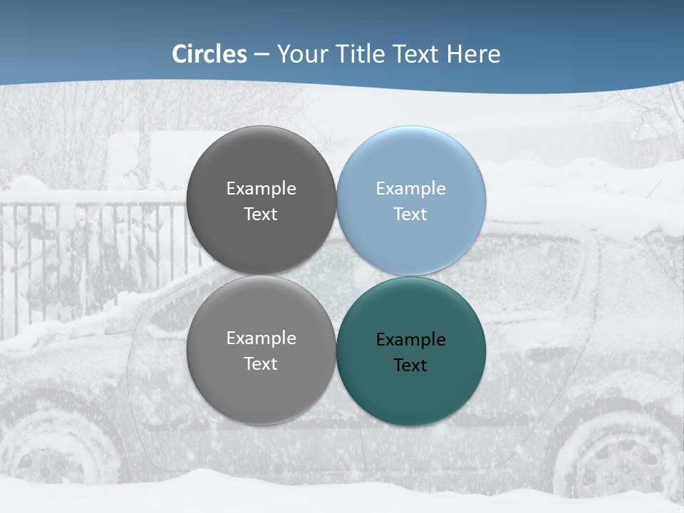 Season Climate Snowstorm PowerPoint Template