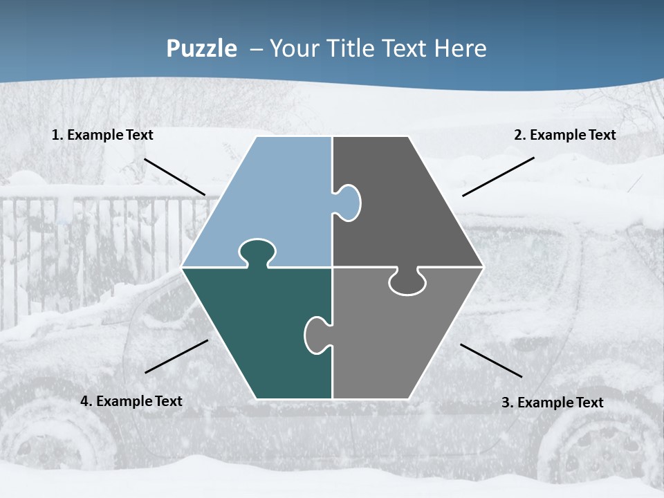 Season Climate Snowstorm PowerPoint Template