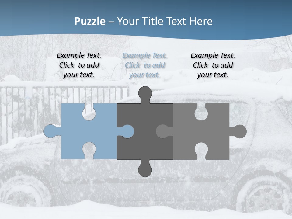 Season Climate Snowstorm PowerPoint Template