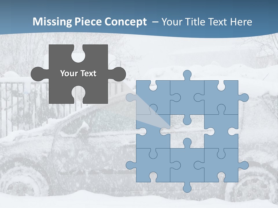Season Climate Snowstorm PowerPoint Template
