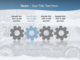 Season Climate Snowstorm PowerPoint Template