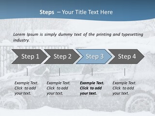 Season Climate Snowstorm PowerPoint Template