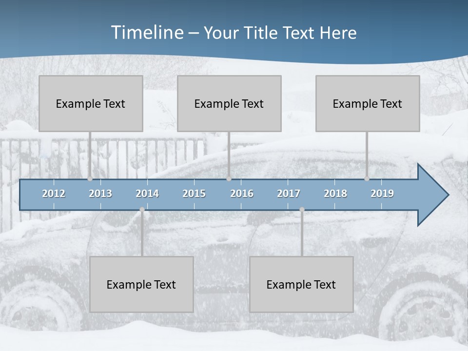 Season Climate Snowstorm PowerPoint Template