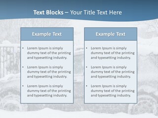 Season Climate Snowstorm PowerPoint Template