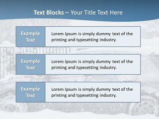 Season Climate Snowstorm PowerPoint Template