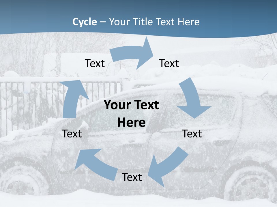 Season Climate Snowstorm PowerPoint Template