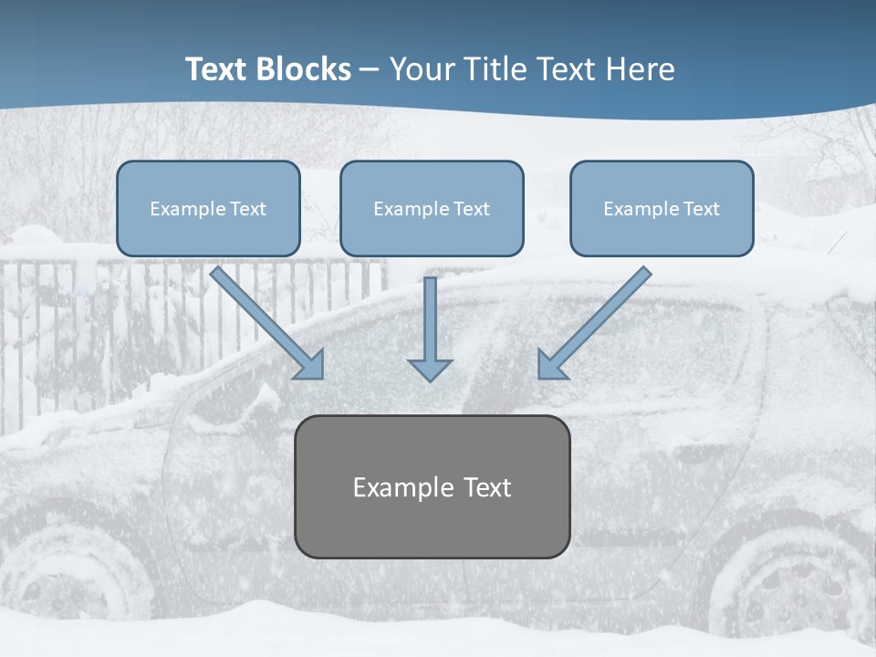 Season Climate Snowstorm PowerPoint Template