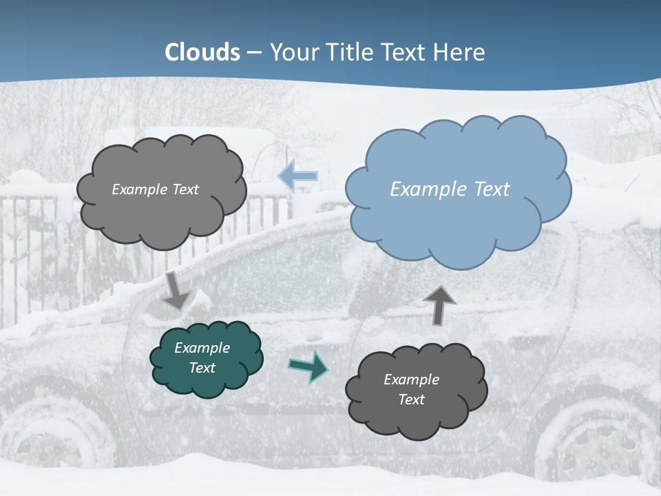 Season Climate Snowstorm PowerPoint Template