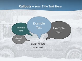 Season Climate Snowstorm PowerPoint Template