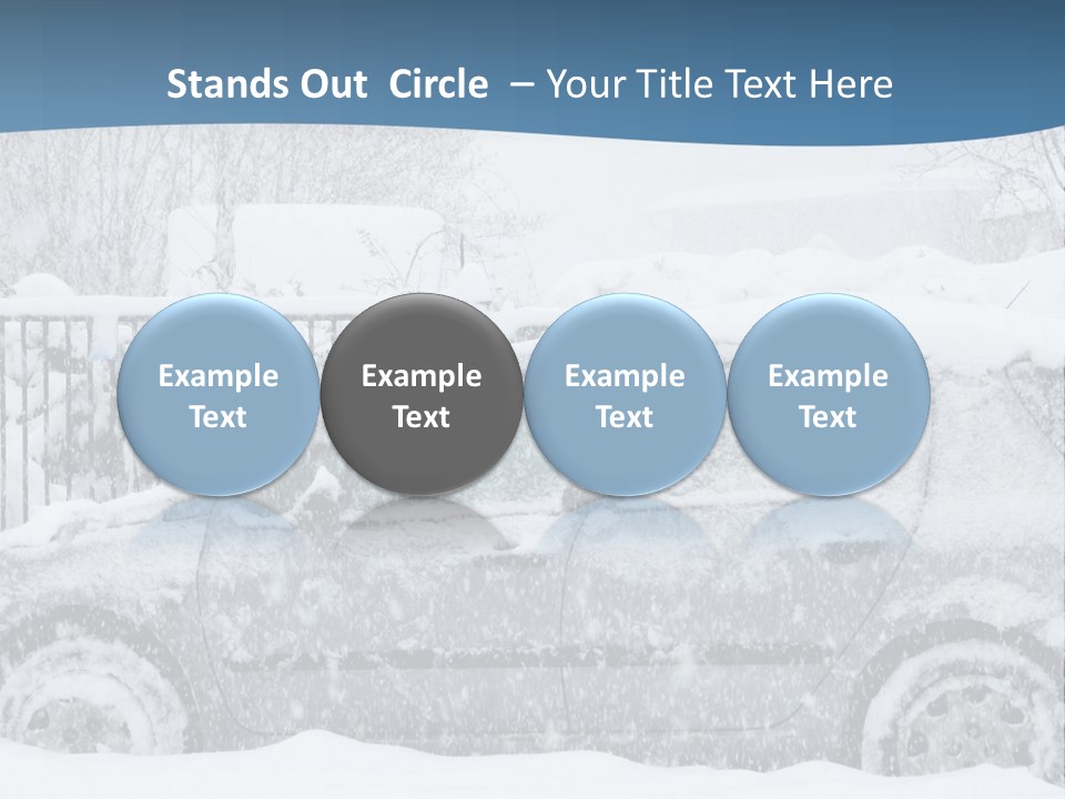 Season Climate Snowstorm PowerPoint Template