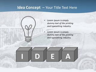 Season Climate Snowstorm PowerPoint Template