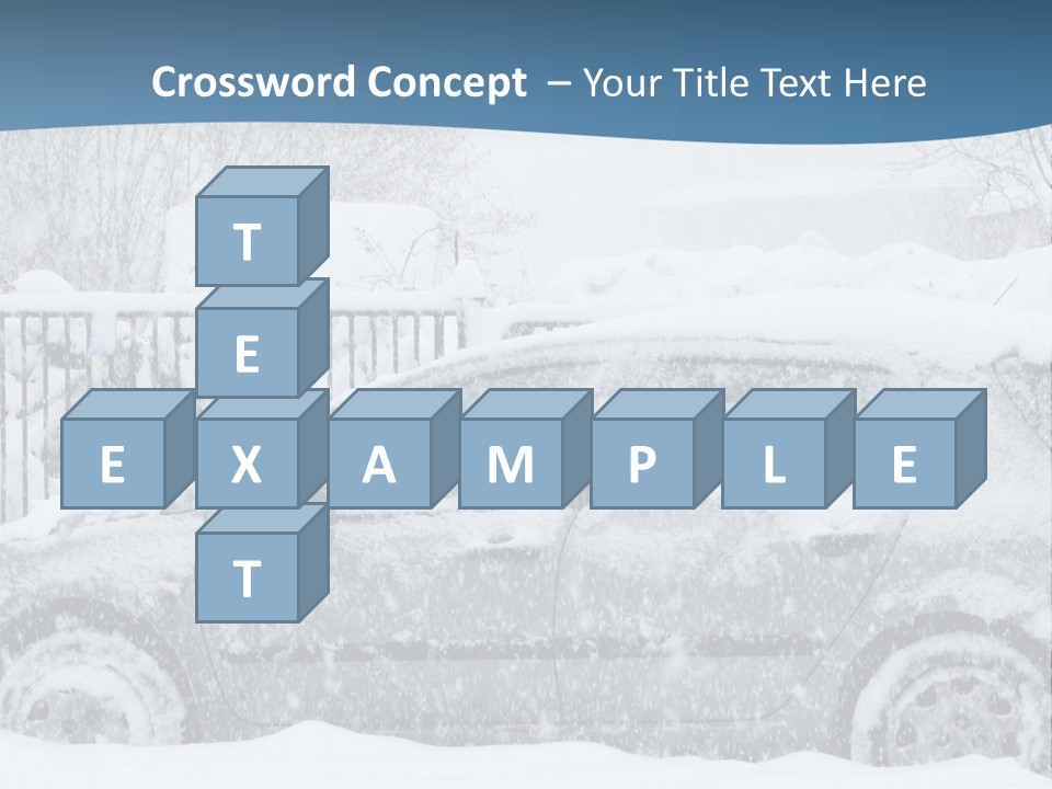 Season Climate Snowstorm PowerPoint Template