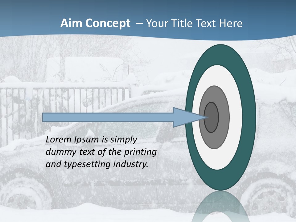 Season Climate Snowstorm PowerPoint Template