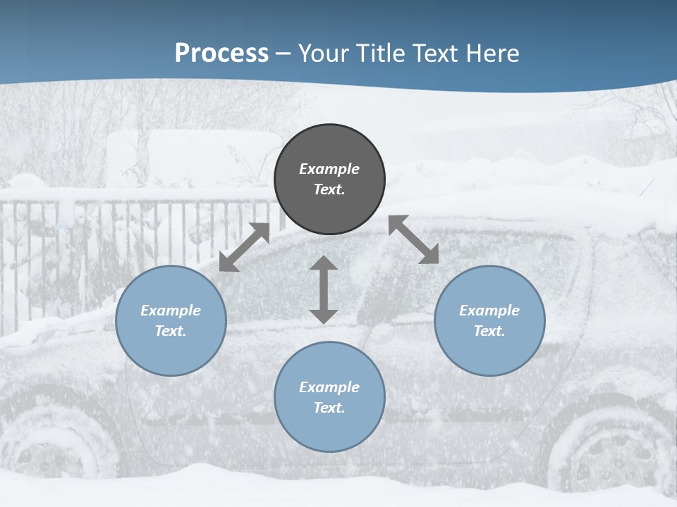 Season Climate Snowstorm PowerPoint Template