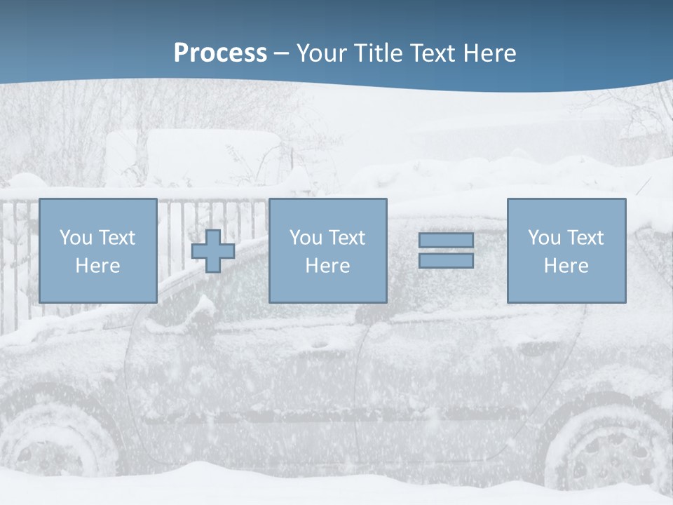 Season Climate Snowstorm PowerPoint Template